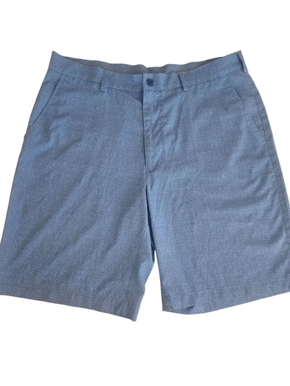 PGA Tour Blue Flat Front Golf Shorts Mens Size 36